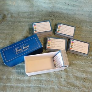 Trivial Pursuit 1981 Question Cards 2 Boxes